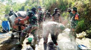 Diawasi Pawas, Kendala Yang Muncul di Pengecoran Jalan Terdeteksi
