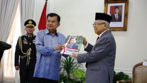 Sertijab, Wapres Ma'ruf Amin Puji Jusuf Kalla