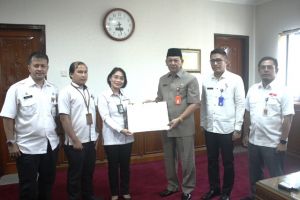 Sekda Teken MoU Uji Petik Pencegahan Korupsi Bersama BPS   