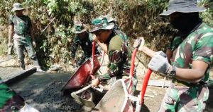 Tugas di TMMD, Semakin Akrab Dengan Angkong