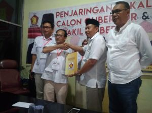 Digawangi 2R Ambil Formulir, Rahman: Tidak Lengkap Maju Pilgub Tanpa Gerindra 