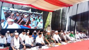 Dandim 0415/Batanghari Hadiri Acara Dzikir dan Do’a Bersama di Mapolda Jambi
