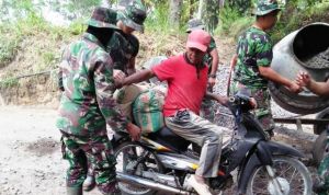 Sang Pemangku Wilayah Yang Terus Pantau Progres TMMD