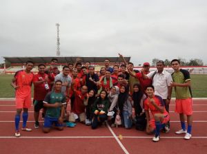 Ajang Porwil Sumatera 2019,  Tim Sepak Bola Jambi Raih Kemenangan dengan Taklukkan Lampung