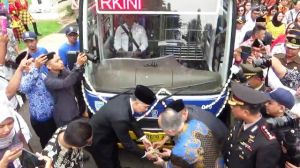 Pertama di Indonesia, Capsule Bus Koja Trans Resmi Beroperasi Hari Ini