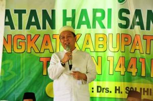 Bupati Hadiri Tabligh Akbar Hari Santri Nasional Ke- V Tingkat Kabupaten Batanghari