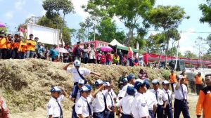Warga Berduyun-Duyun Saksikan Penutupan TMMD Boyolali