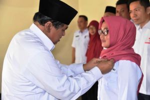 Wirdayanti Romi Resmi Pimpin PMI Tanjabtim