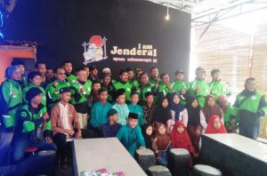 Gelar Jumat Berbagi, I am Jenderal Libatkan Komunitas Driver Gojek