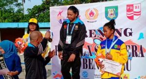 Mantap, Giliran Atlet Renang Tambah Satu Medali Emas Untuk Jambi