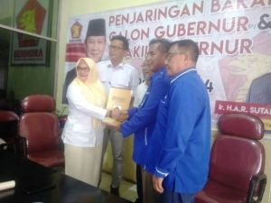 Jadi Partai Ketujuh, Bakri Utus Pengurus PAN Ambil Formulir di Gerindra