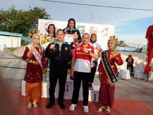 Raih Medali Emas Lagi, Aura Filazani Atlet Renang Asal Jambi Cetak Hattrick di Porwil Bengkulu