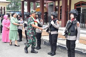 Lakukan Silaturahmi, Danrem 042/Gapu Sambangi Mapolres Merangin