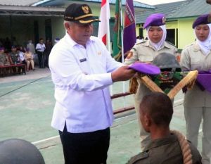 Bupati Safrial Tutup Kegiatan Diksar Menwa Sulthan Thaha Jambi