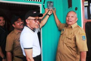 Bupati Safrial Minta Ke PLN Agar Kecamatan Seberang Kota Dialiri Listrik