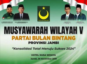 PBB Jambi Gelar Muswil Besok, Yulius: Jika Dipercaya Akan Maju Lagi