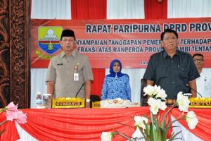 Gubernur: Masukan Dewan Tingkatkan Kualitas Ranperda Inovasi Daerah