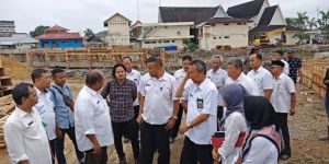 Pemkab Tanjabbar Janji Ganti Rugi Lahan Warga Terdampak Pembangunan Bendungan