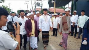 Hadiri Haul Syekh Abdul Qodir Al Jailani, Fasha Disambut Sholawat oleh Ulama Tungkal 
