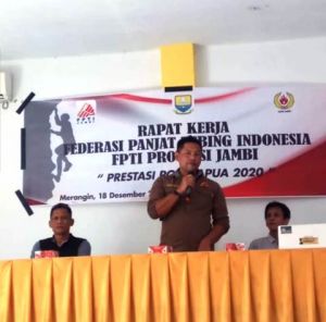 Raker FPTI di Merangin, Cecep: Kita Lakukan Evaluasi dan Proyeksi untuk 2020