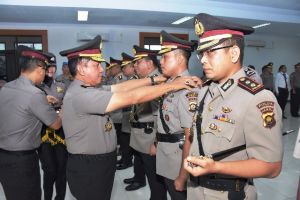 Kapolda Jambi Pimpin Sertijab, Polres Tanjabbar Resmi Dikomandoi AKBP Guntur Saputro