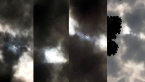 Ini Penampakan Gerhana Matahari Cincin di Kota Jambi