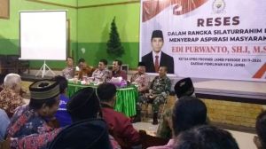 Edi Purwanto Ucapkan Terimakasih ke Warga Karena Jelutung Jadi Lumbung Suara PDIP di Pileg 2019 