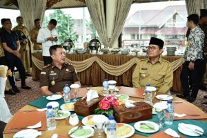 Coffe Morning dengan Kajati Baru, Fachrori: Silahturahmi Perkuat Sinergitas