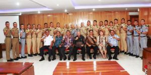Taruna STTD, Praja IPDN dan Mahasiswa STP Jakarta Temui Bupati Safrial
