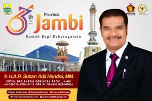 Harapan SAH di Hari Jadi Provinsi Jambi Ke-63, Perkuat Komunikasi Untuk Kemajuan Daerah   