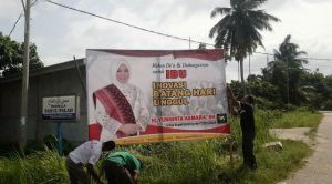 Dukung Visi Batanghari Unggul, Relawan Lintas Desa Yunninta Bantu Sebar APK