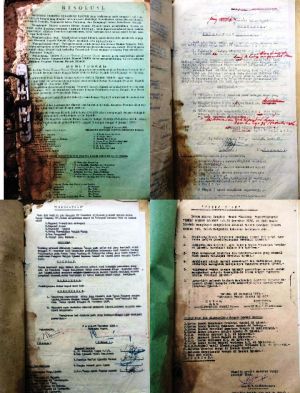 Dokumen Lama Pembentukan Jambi Sebagai Provinsi Ditemukan Di Karang Mendapo