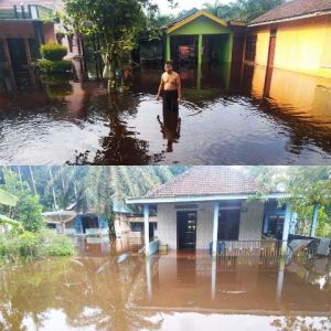 Selama Januari 2020, Tiga RT Di Kota Baru Dua Kali Terendam Banjir