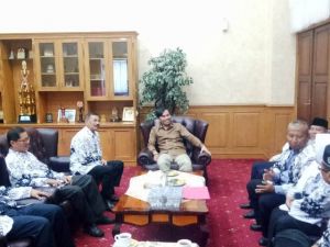 Bertemu PGRI, Edi Purwanto Diskusikan Pemerataan Kualitas Pendidikan