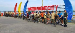 Dandim Tanjab Ajak Prajurit Terapkan Hidup Sehat dengan Mulai Bersepeda