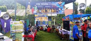 SMKN 5 Tebo Pukau Siswa dan Pengunjung SMPN 12 Tebo Expo dengan Pamerkan Karya Siswanya