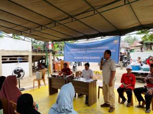 Dihadiri Ihsan Yunus, Yayasan Wahana Mitra Mandiri Serahkan Bantuan Sembako Pemerintah Pusat