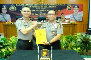 Irjen Pol Drs Firman Shanyabudi Resmi Jadi Orang Nomor Satu di Polda Jambi
