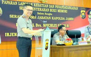 Hati-Hati Penyelewengan Dana Desa, Kapolda Jambi Irjen Pol Drs Firman: Akan Kita Tindak