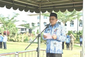 Pimpin Upacara Kedisiplinan Gubernur Tekankan ASN Taat Bayar Pajak