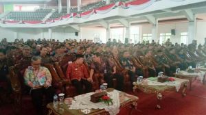 Bupati Merangin Hadiri Raker Percepatan Penyaluran dan Pengelolaan Dana Desa