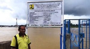 Terus Meningkat, Debit Air Sungai Batanghari Mencapai 12,90 Meter