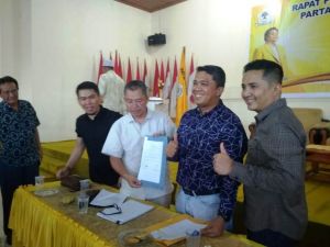 Bertambah Lagi, Pinto Ikut Ambil Formulir Calon Ketua Golkar Jambi