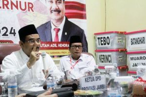 Songsong Pilkada Jambi, SAH Pimpin Langsung Konsolidasi Kepengurusan Gerindra