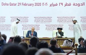 Menlu Saksikan Penandatanganan Kesepakatan Damai Amerika Serikat-Taliban