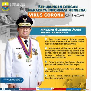 Fachrori Imbau  Tingkatkan Kesiagaan Virus Corona, Ini Nomor Crisis Center yang Bisa Dihubungi