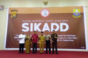 Ditreskrimsus Polda Jambi Launching SIKADD, Masyarakat Bisa Lihat Sendiri Pengeluaran Dana Desa