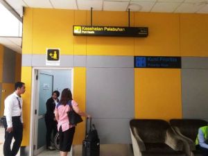 Antisipasi Virus Corona, Bandara Sulthan Thaha Berikan Pelayanan Cek Suhu Tubuh Mandiri