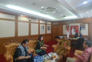 Konsultasi ke Dirjen Otda, Edi Purwanto Bahas RUU Cipta Kerja