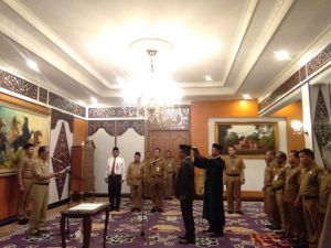 Kadis Dukcapil Kabupaten Kerinci Dilantik Langsung Oleh Dirjen Dukcapil Kemendagri